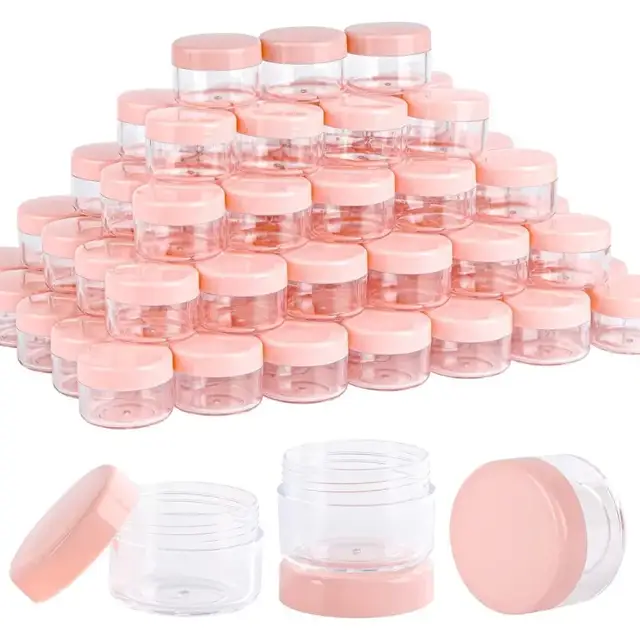 Plastic Cosmetic Jars