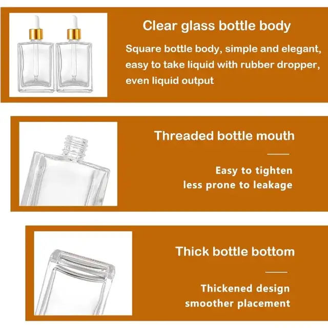 Glass Dropper Bottles view 2