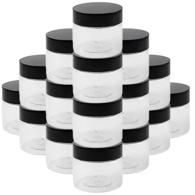 Plastic Cosmetic Jars