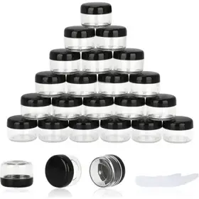 Plastic Cosmetic Jars view 1