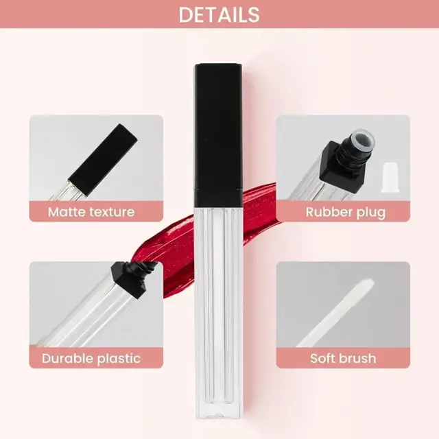 Square Lip Gloss Tubes view 2