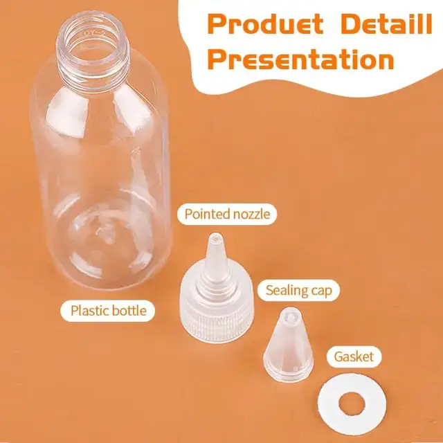 Twist-Top Plastic Squeeze Bottles view 2