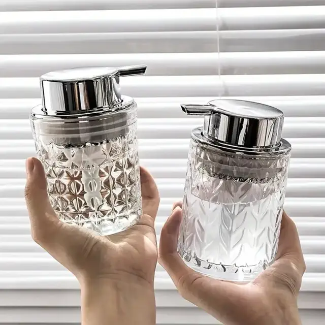 Glass Pump Bottles