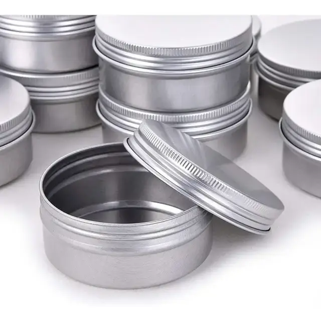 Aluminum Lip Balm Pots view 2