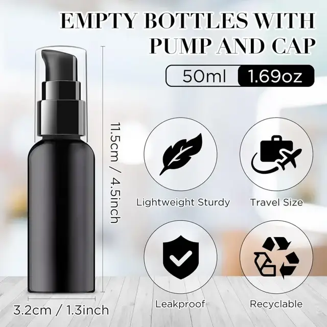 Plastic Pump Bottles view 2