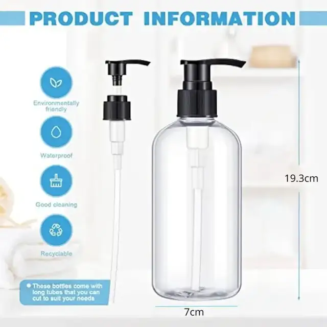 Plastic Pump Bottles view 2