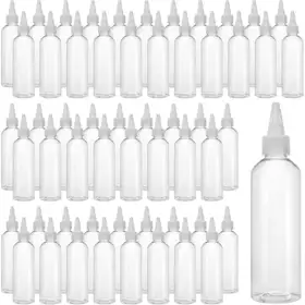 Twist-Top Plastic Squeeze Bottles