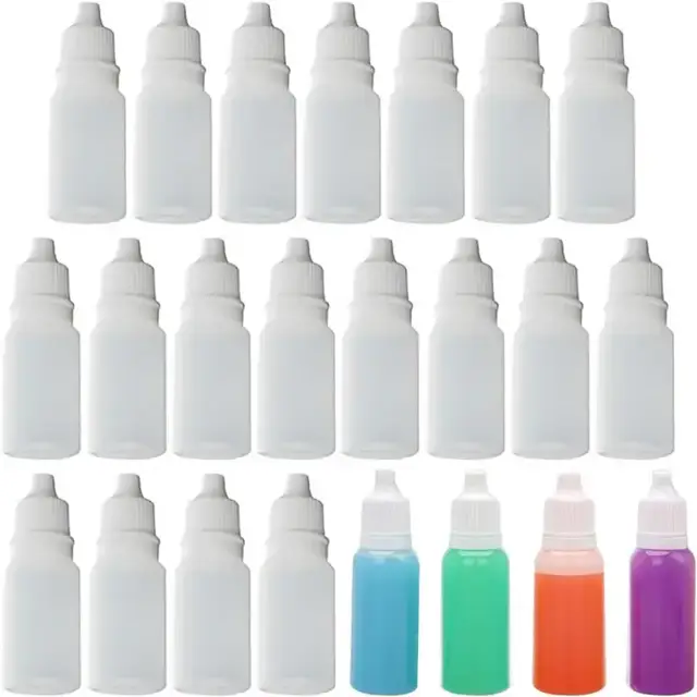 Plastic Dropper Bottles