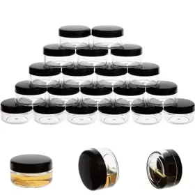 Plastic Cosmetic Jars view 1