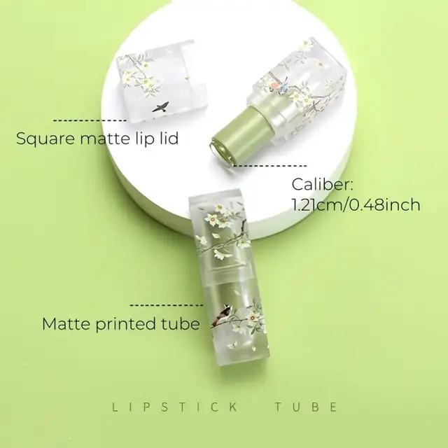 Matte Plastic Lipstick Tubes view 2