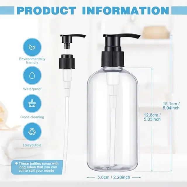 Plastic Pump Bottles view 2