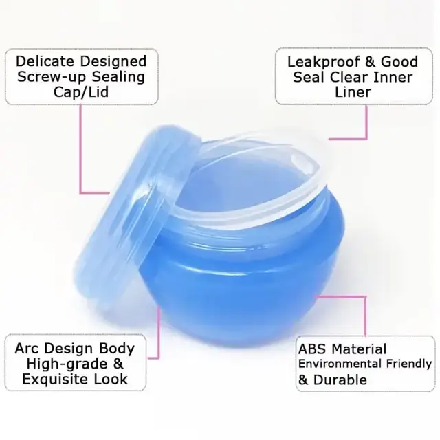 Plastic Lip Balm Pots view 2
