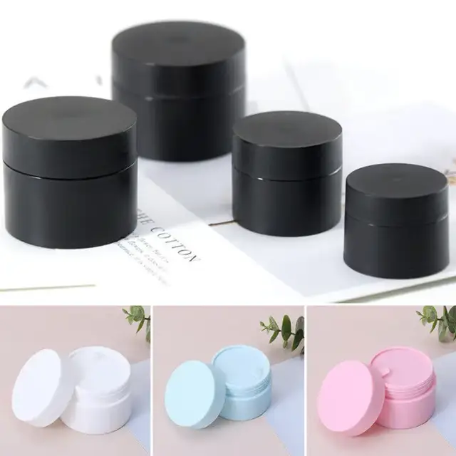 Plastic Lip Balm Pots
