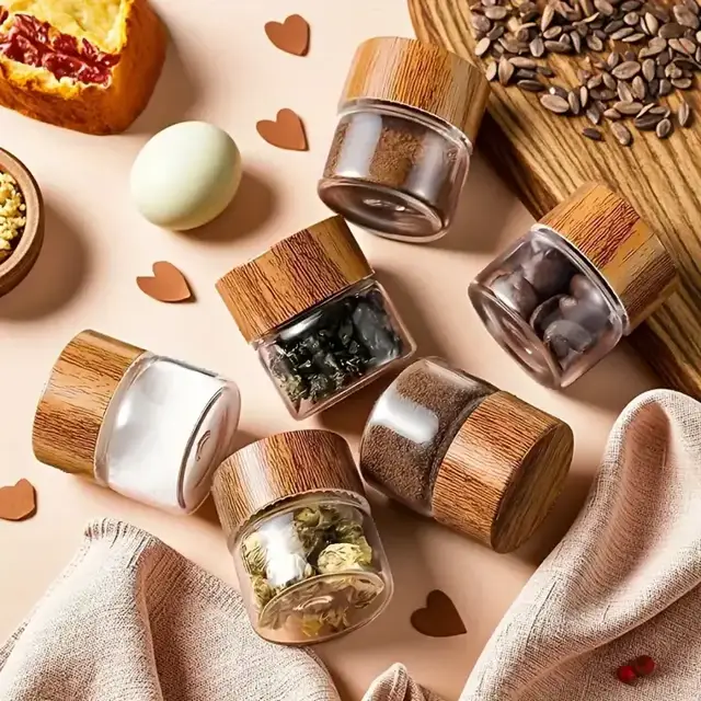 Glass Cosmetic Jars view 2
