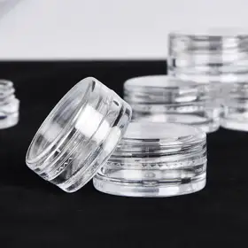 Plastic Lip Balm Pots