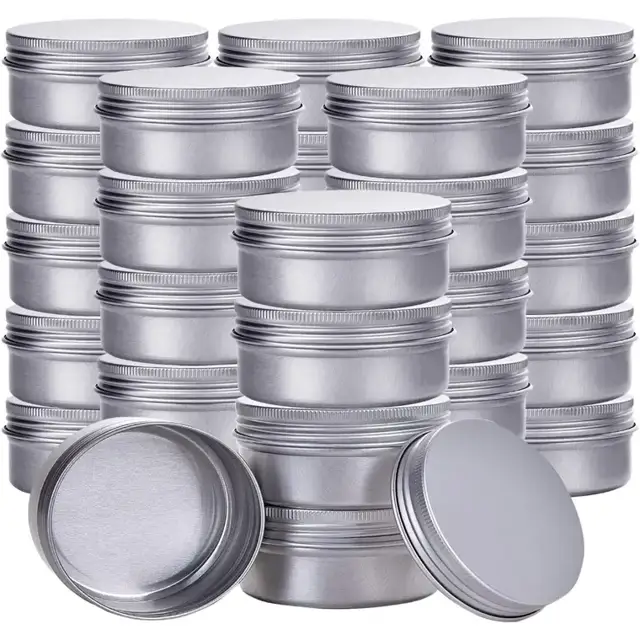 Aluminum Lip Balm Pots