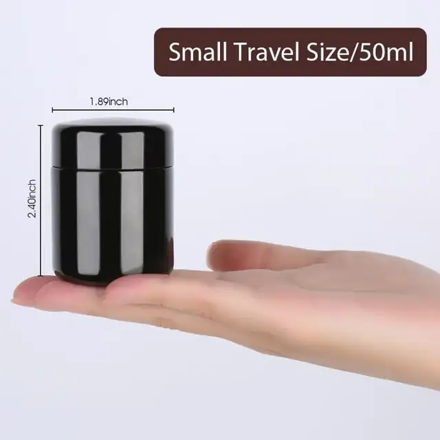 Glass Cosmetic Jars view 2