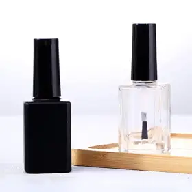 Square Glass Nail Polish Bottles