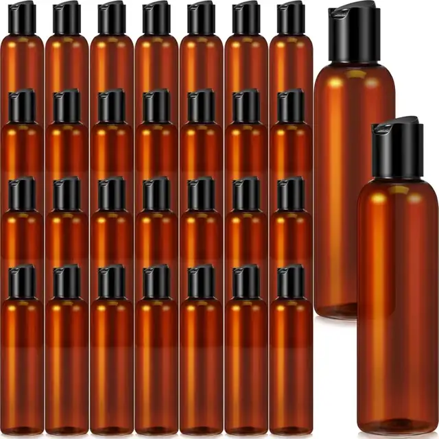 Disc-Top Plastic Squeeze Bottles