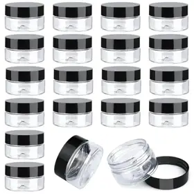Plastic Cosmetic Jars view 1