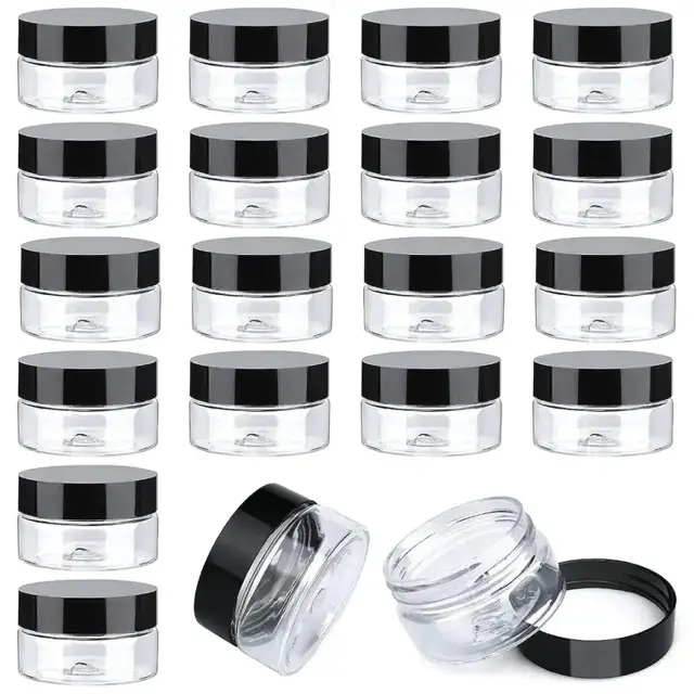 Plastic Cosmetic Jars