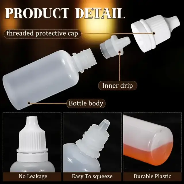 Plastic Dropper Bottles view 2