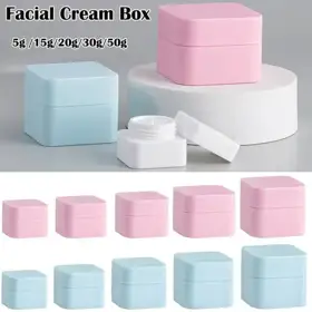 Square Plastic Lip Balm Containers view 1