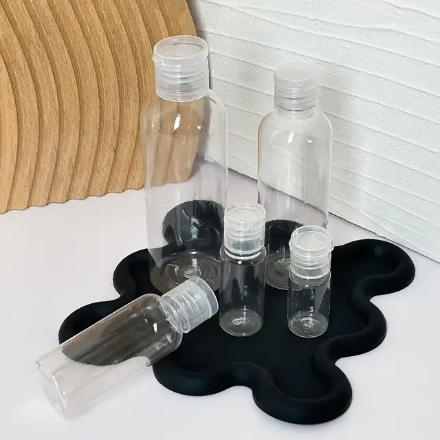 Flip-Top Plastic Squeeze Bottles view 2