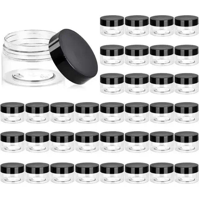 Plastic Cosmetic Jars