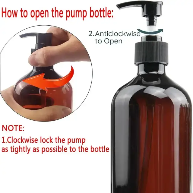 Plastic Pump Bottles view 2