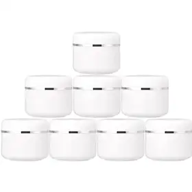 Plastic Cosmetic Jars