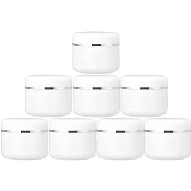 Plastic Cosmetic Jars