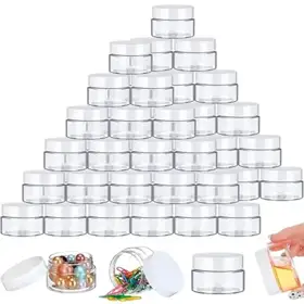 Plastic Cosmetic Jars