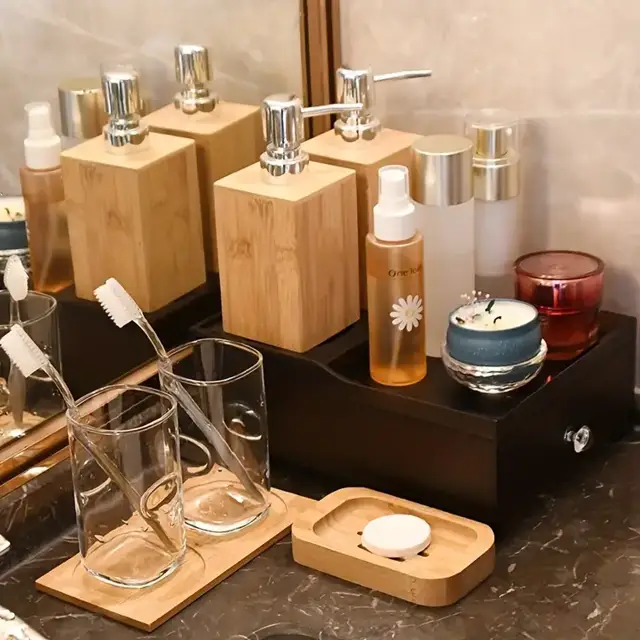 Square Lotion Bottles view 2