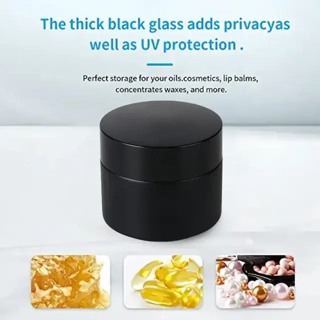 Glass Cosmetic Jars view 2
