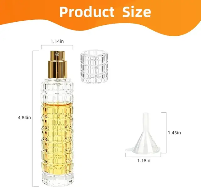 Glass Fine Mist Spray Bottles view 2