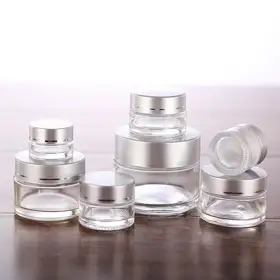 Glass Cosmetic Jars view 1