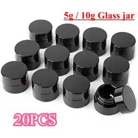 Glass Cosmetic Jars view 1
