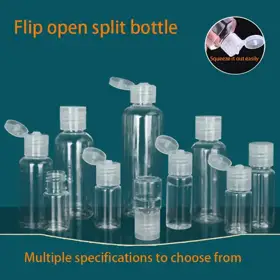 Flip-Top Plastic Squeeze Bottles view 1