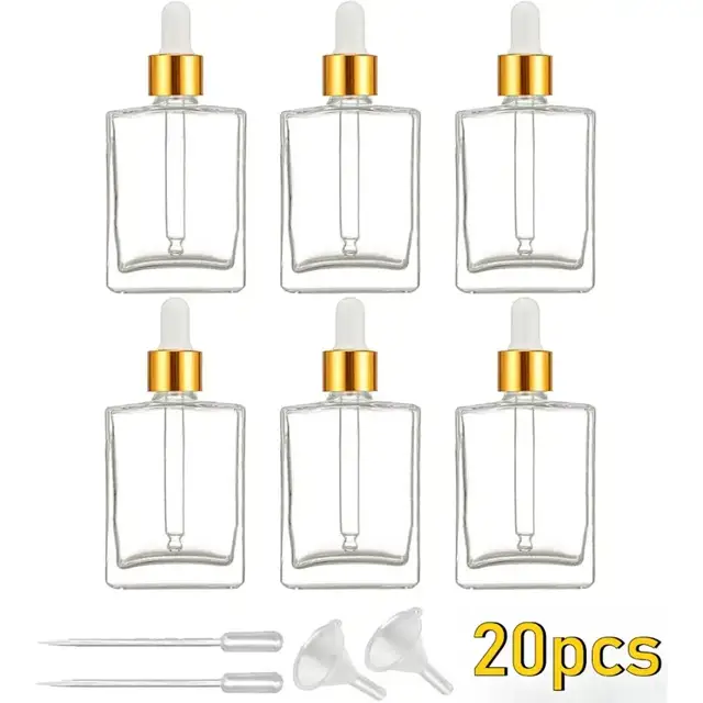 Glass Dropper Bottles