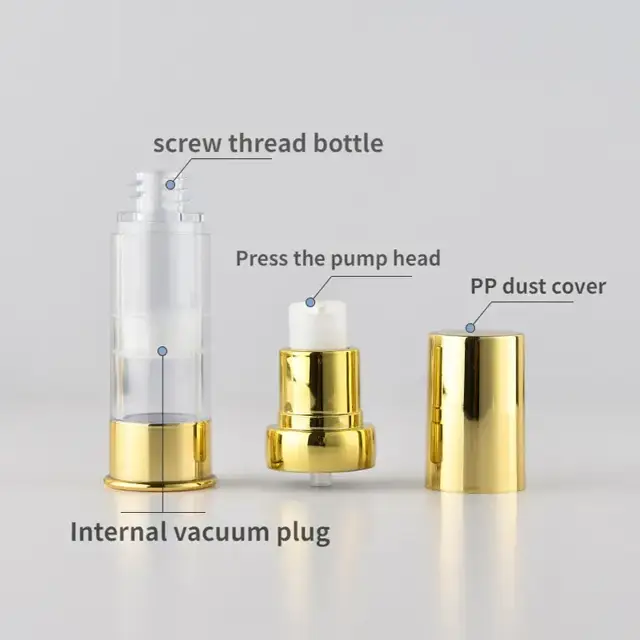 Plastic Airless Pump Bottles view 2