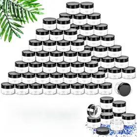 Plastic Cosmetic Jars