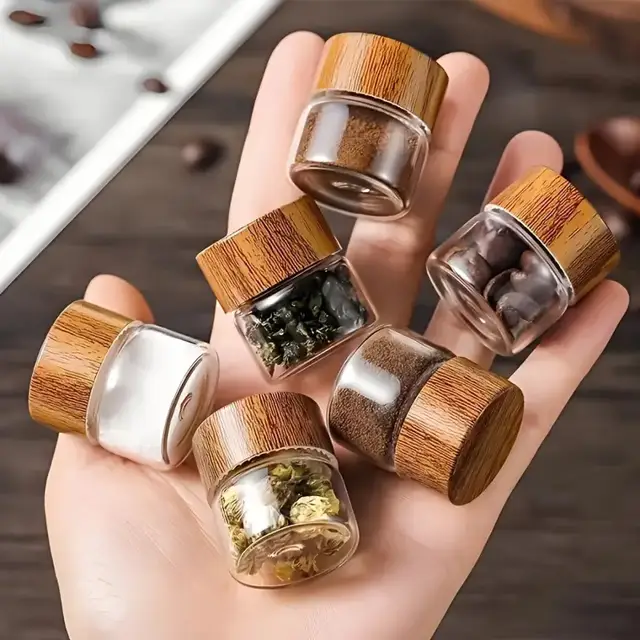 Glass Cosmetic Jars