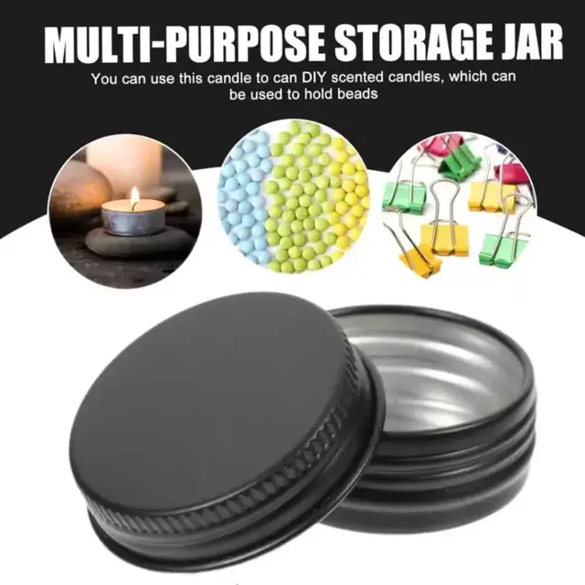 Aluminum Lip Balm Pots view 2