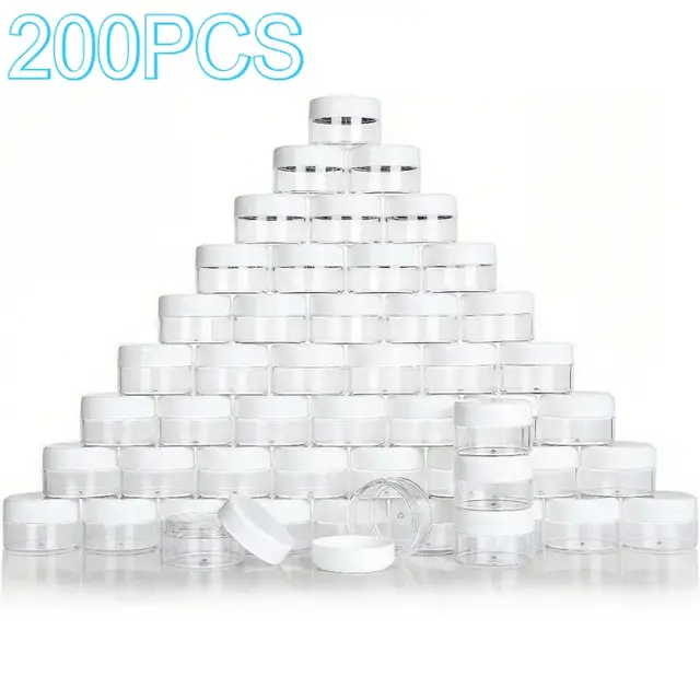 Plastic Lip Balm Pots