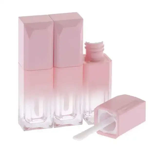 Gradient Silicone Lip Gloss Tubes