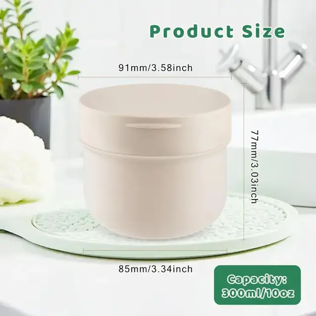 Plastic Cosmetic Jars view 2