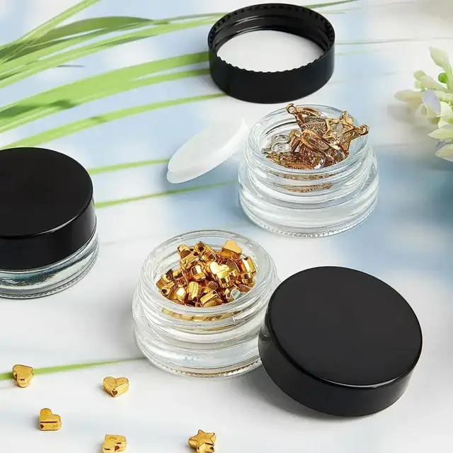 Glass Lip Balm Pots