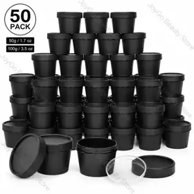 Plastic Cosmetic Jars view 1