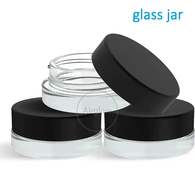 Glass Lip Balm Pots
